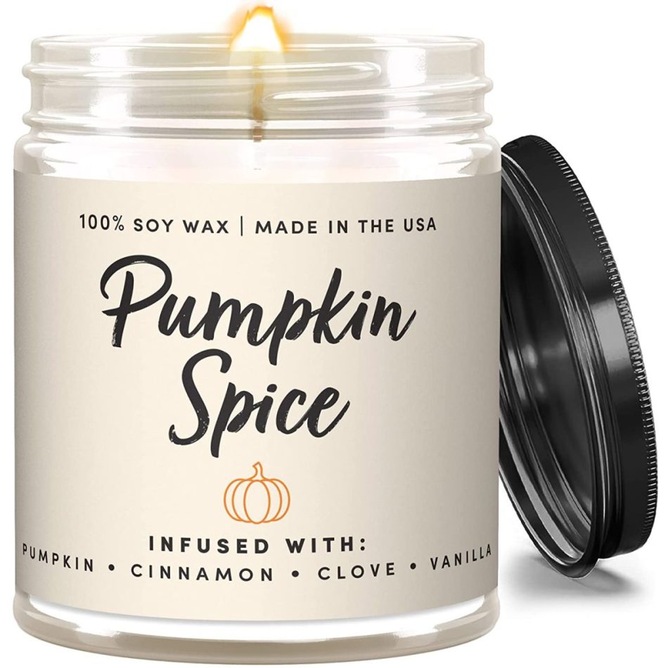 Pumpkin Spice Candles for Home