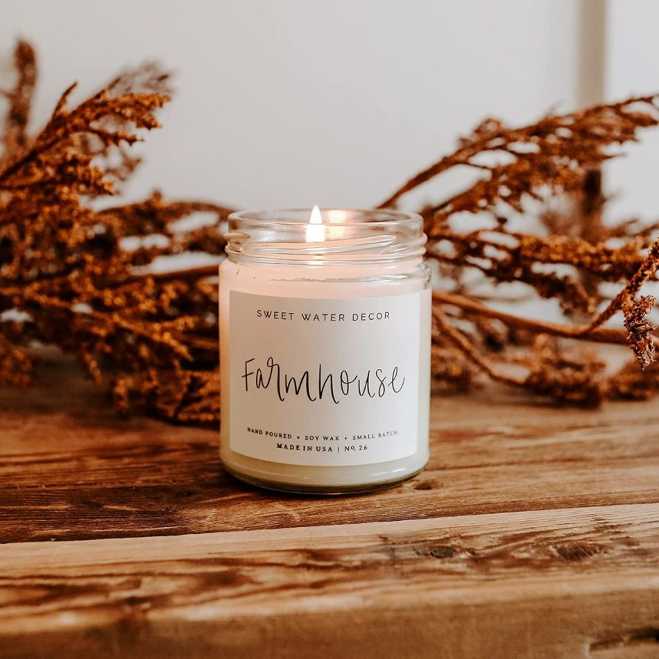 Sweet Water Decor Farmhouse Candle