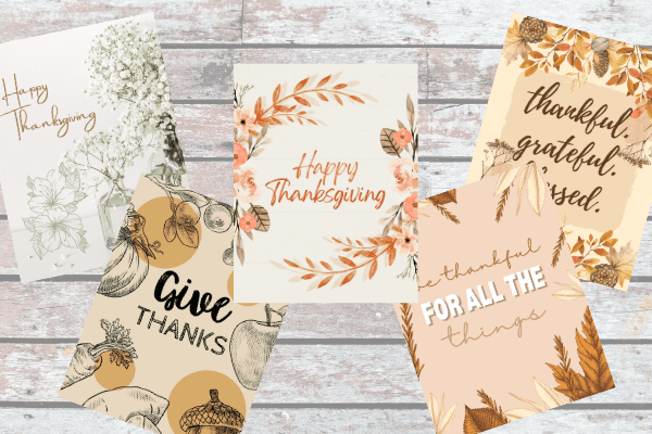 Grab Your FREE Thanksgiving Printables