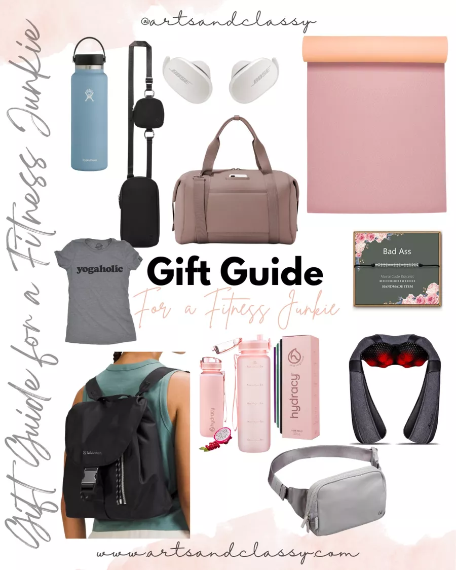 Organize Your Christmas Shopping (Free Printable) - gift guide for the fitness lover