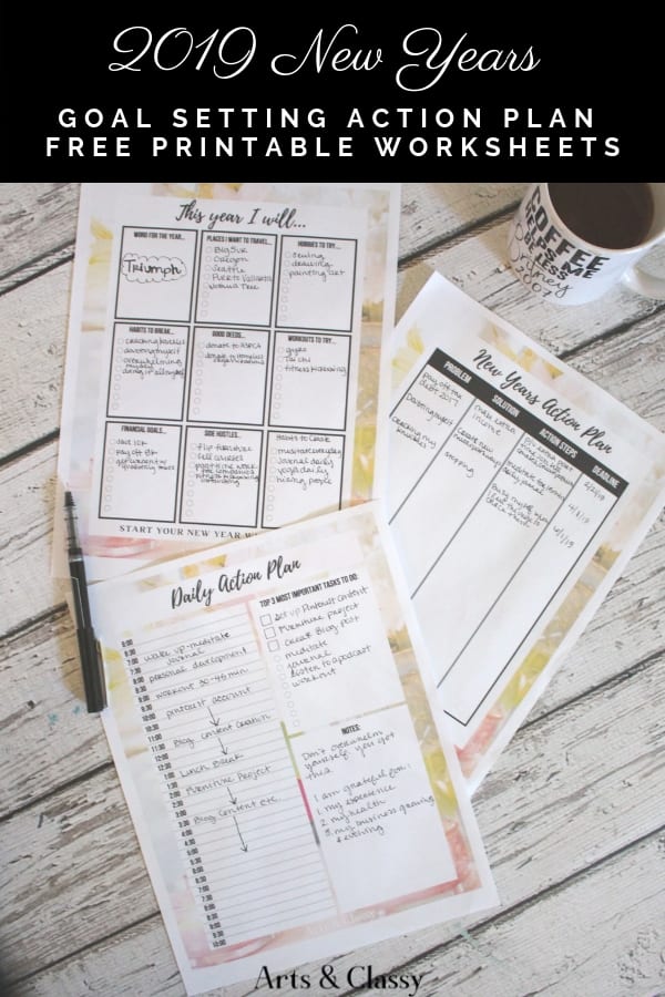 3 Refreshing A long time Objective Natural environment Recommendations For 2019 + Cost-free Printable photograph regarding New Year's Worksheets Printable titled 3 Fresh new Decades Intent Environment Recommendations For 2019 + Cost-free Printable