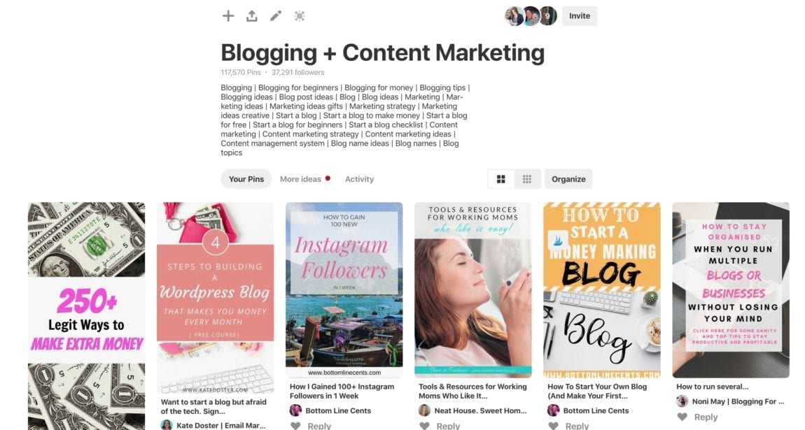 Blog Traffic Tips + Income Report for November 2018 - Blogging + Content Marketing Board
