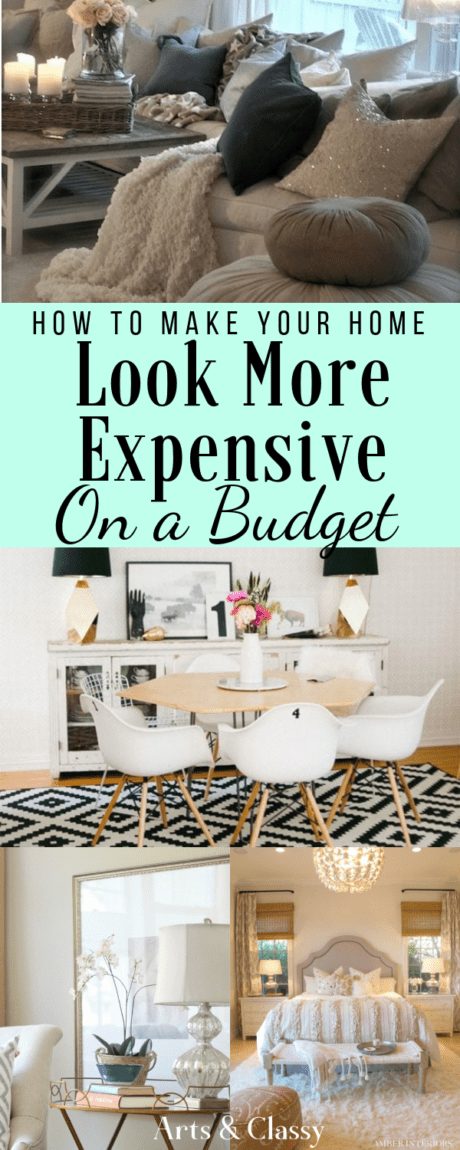 How to make our home look more expensive on a budget #homedecoronabugdet #budgetdecorating #apartment
