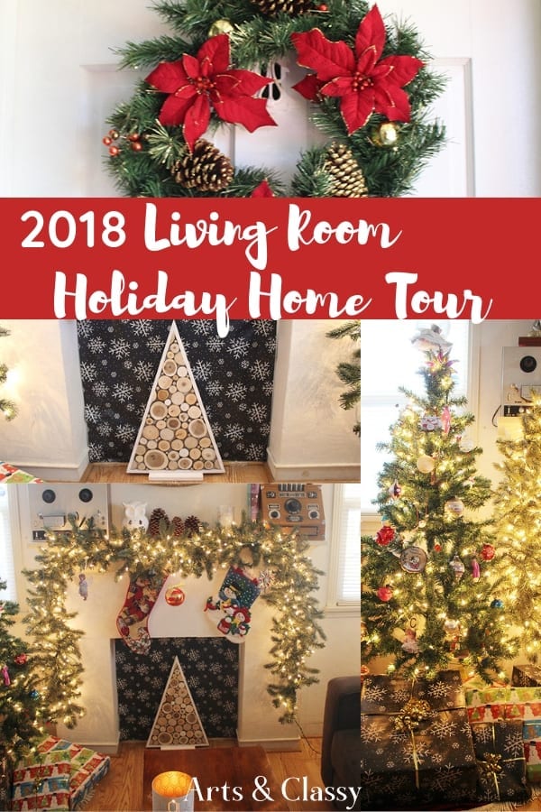 Living Room Holiday Home Tour 2018