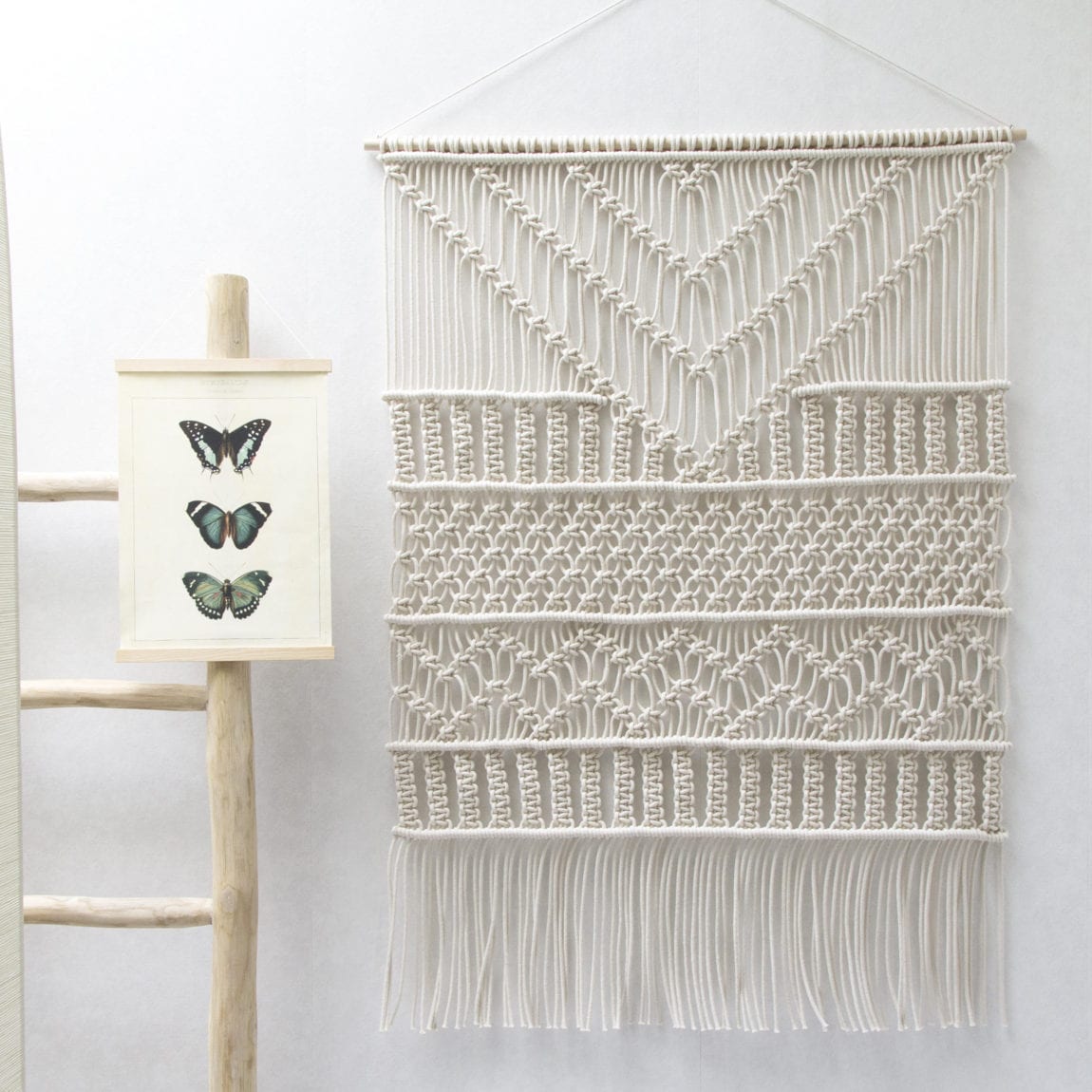 34 of The Best Macrame Hanging & Textile Art Ideas on Any Budget