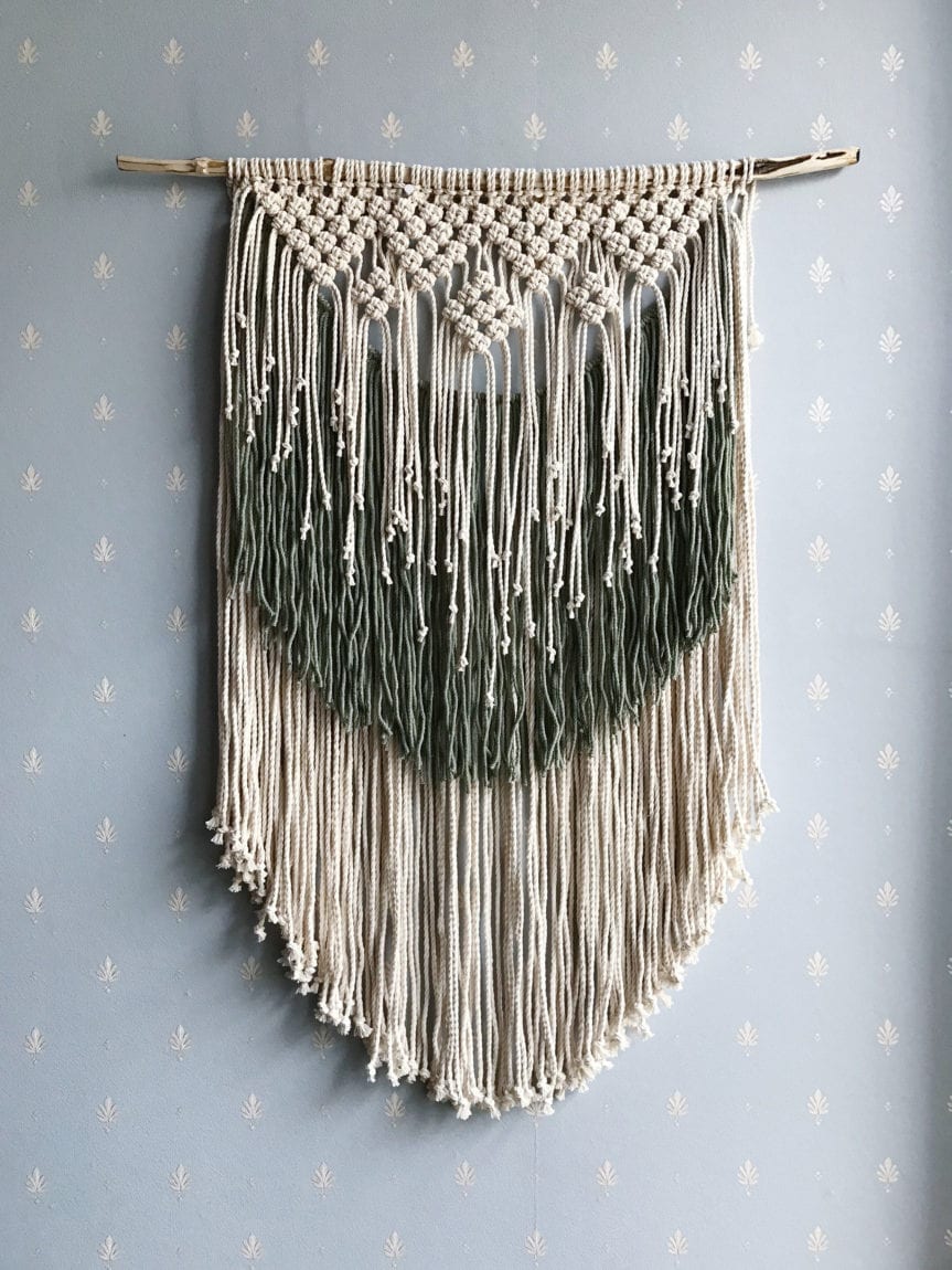 34 of The Best Macrame Wall Hanging & Textile Art Arts and Classy