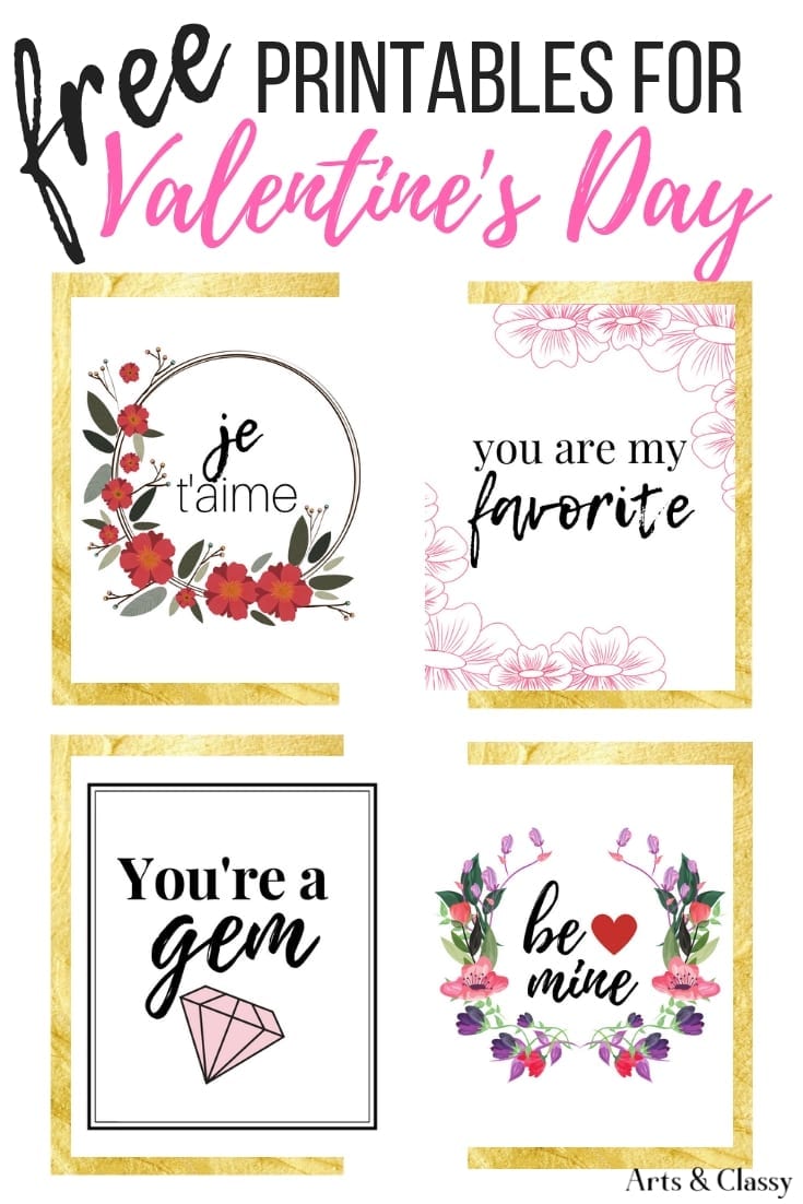 Grab Your Free Valentine's Day Printables