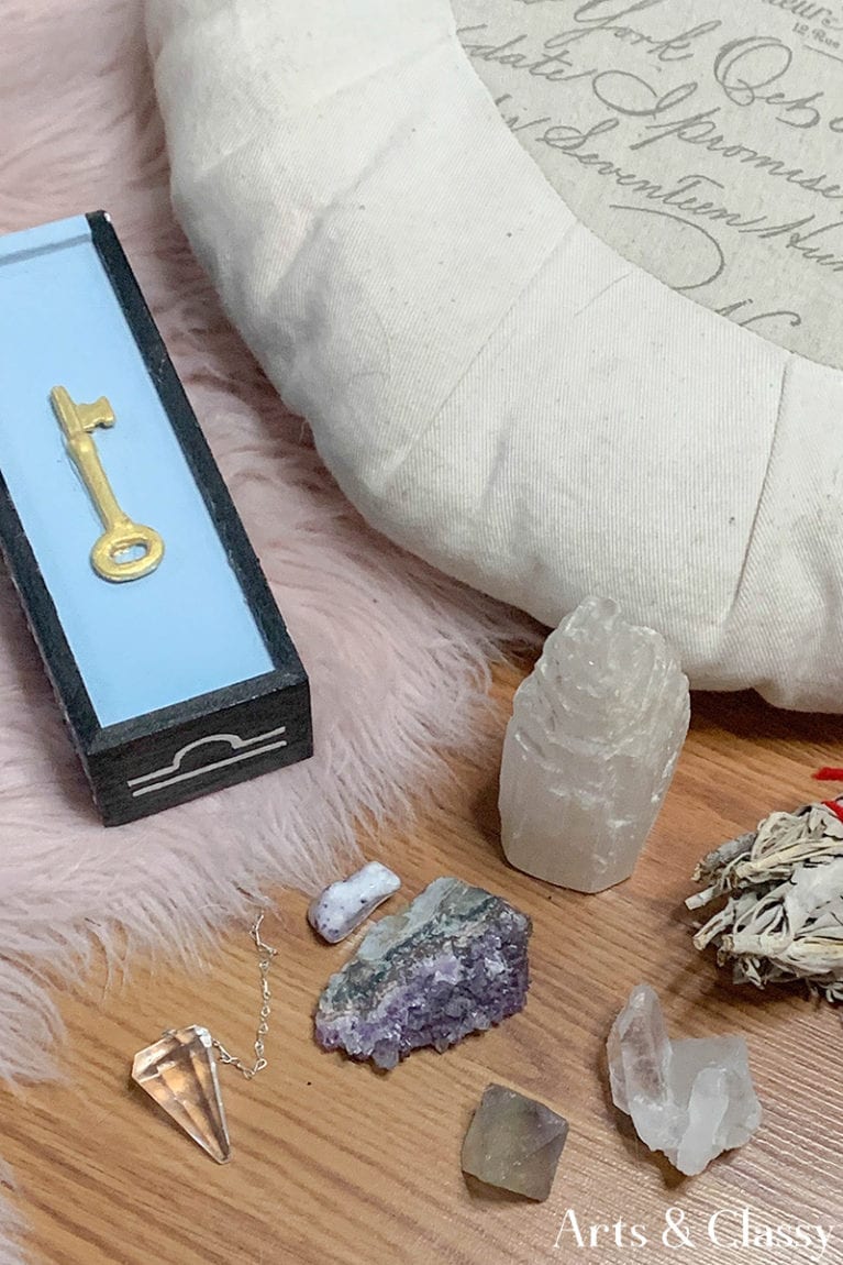 Quartz Crystals for Healing DIY Storage Tutorial