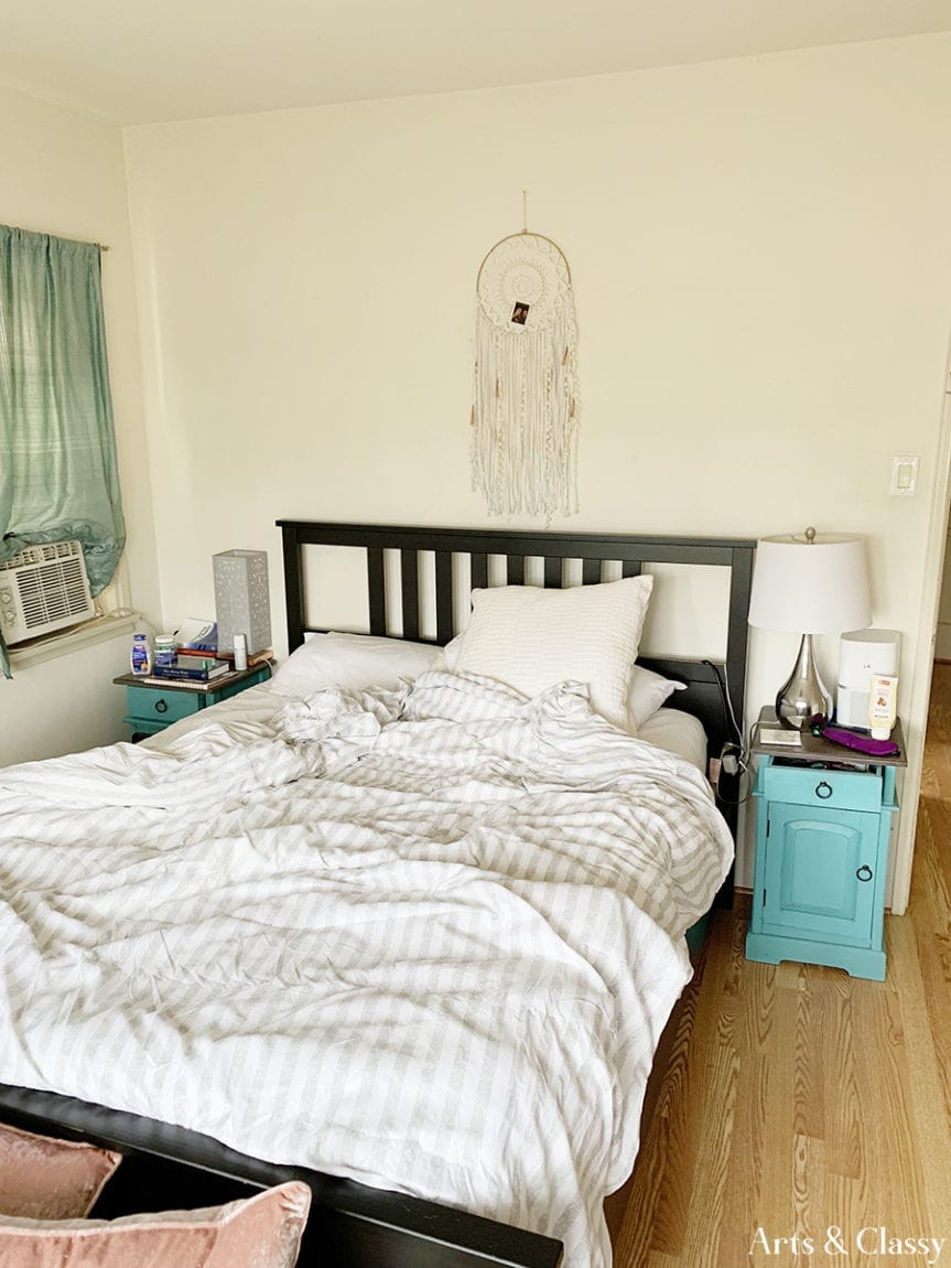 Small Master Bedroom Makeover On A Budget Arts And Classy