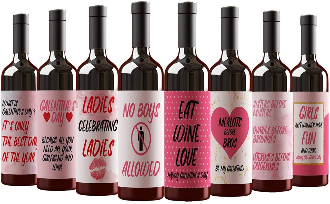 Waterproof Wine Bottle Label Stickers