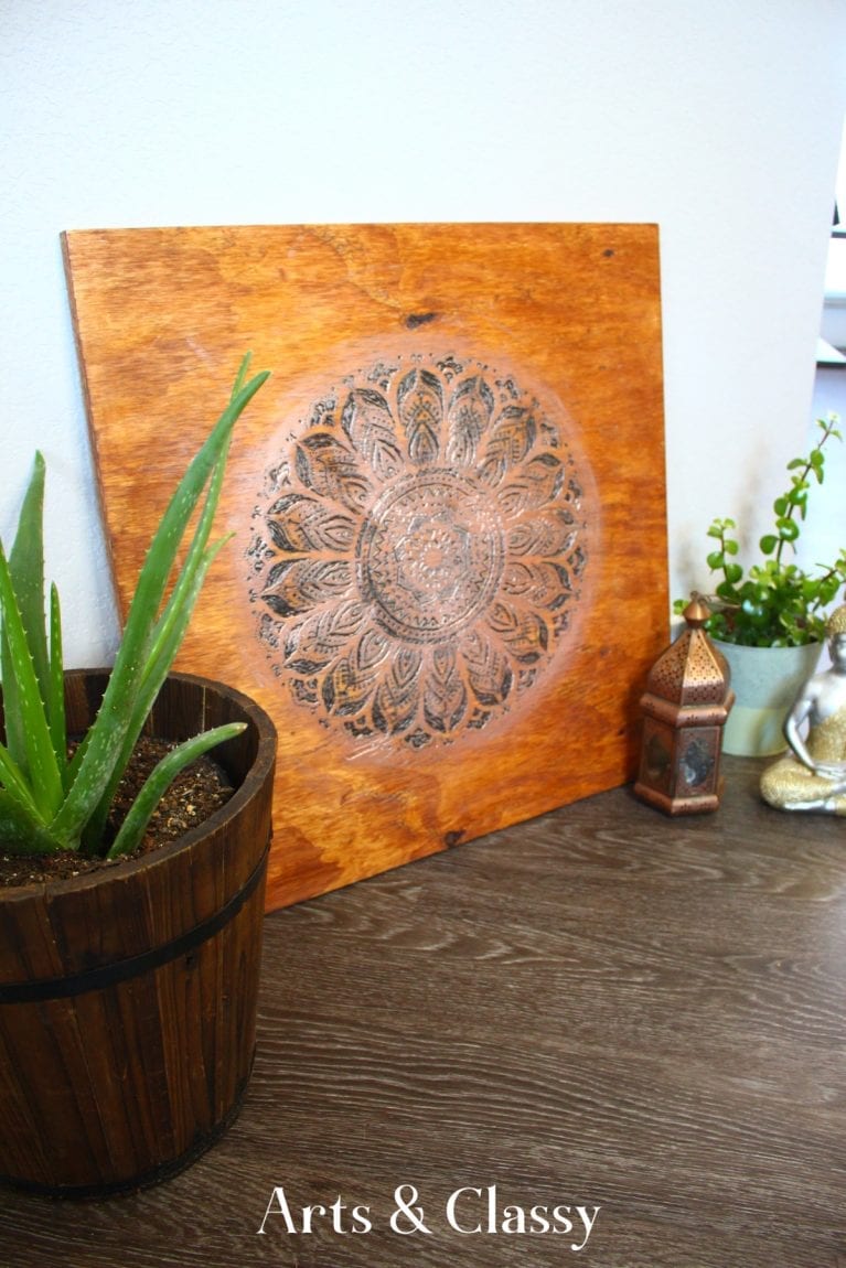 Add Bohemian Decor On A Budget To Your Home - DIY Mandala