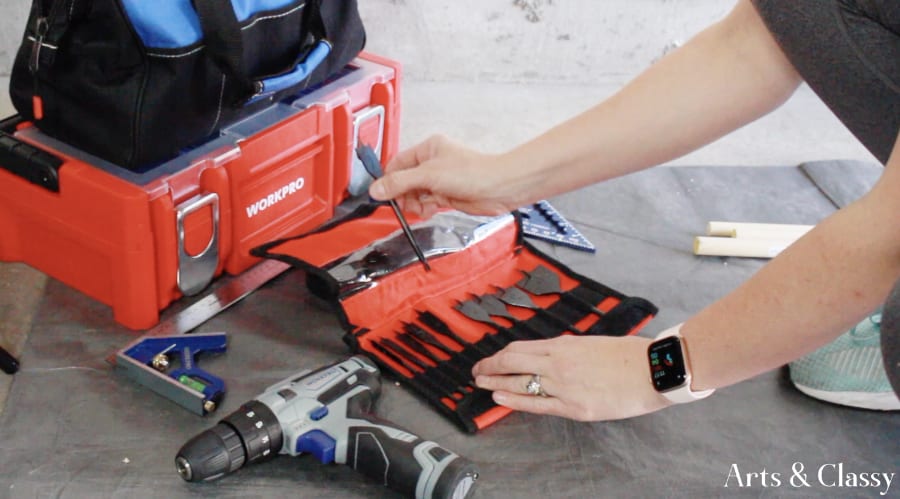 DIY Pegboard Entryway Project - WorkPro Tools