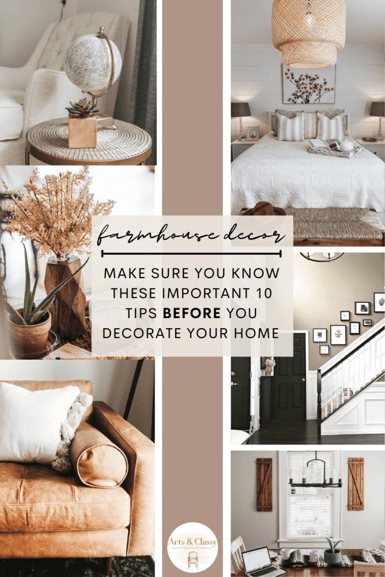 10 Farmhouse Decor Ideas That Will Make Your Home Feel Cozy - Make sure you know these 10 tips BEFORE you decorate your home!