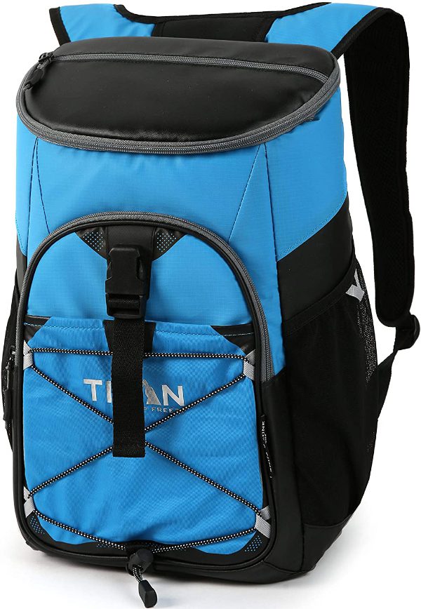This backpack cooler has multiple uses! It can be used as a lunchbox for your man or it can be used as a more portable cooler or pack for trips, weekend getaways, and at the beach! 