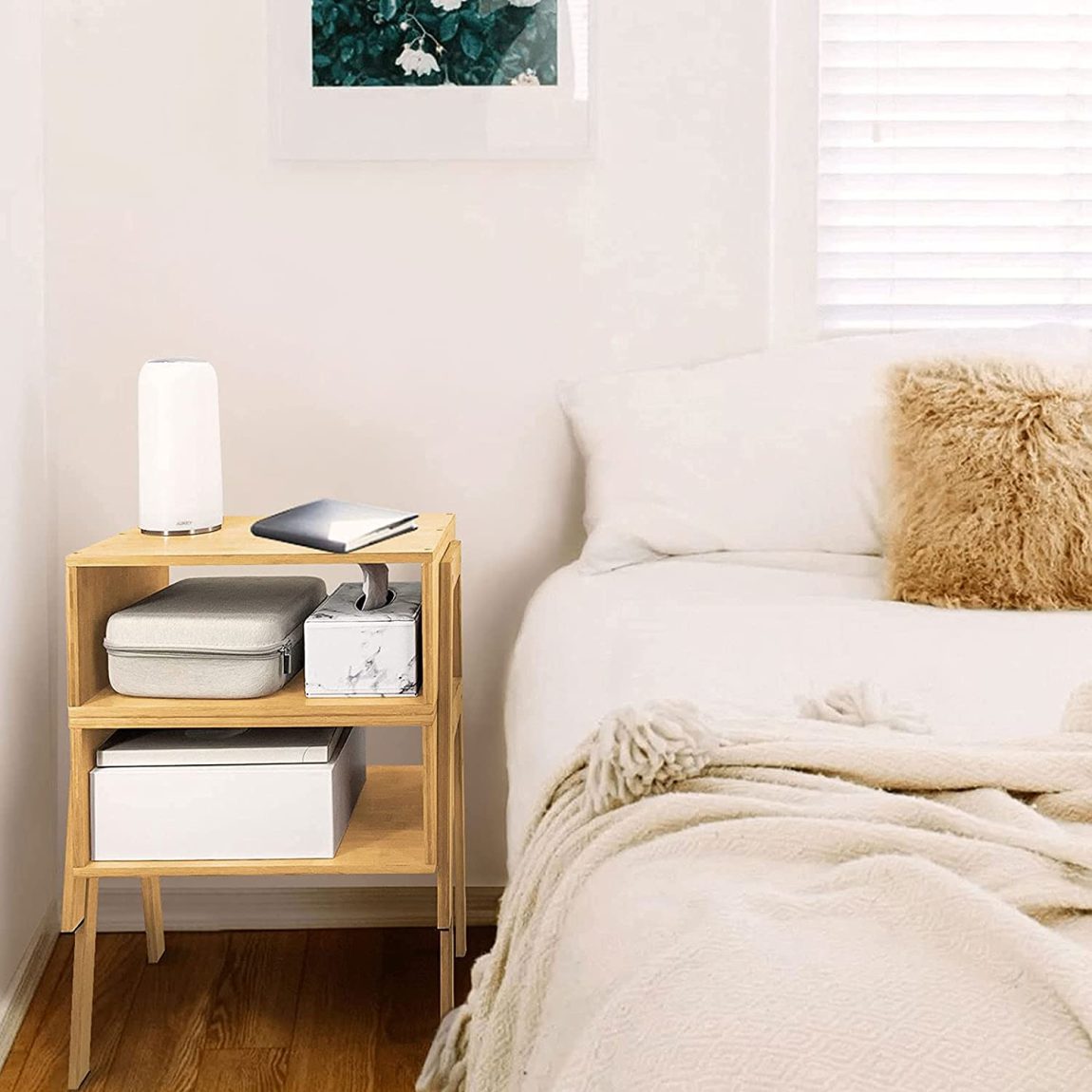 13 Chic Nightstands On a Budget Under $150 on Amazon