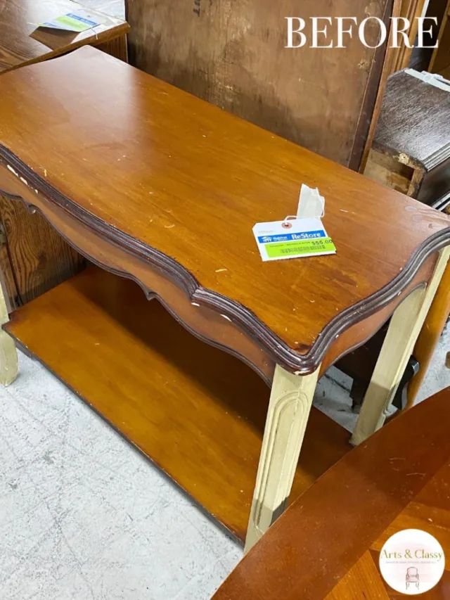 Restore Your Thrifted Farmhouse Sofa Table: 7 Simple Steps!