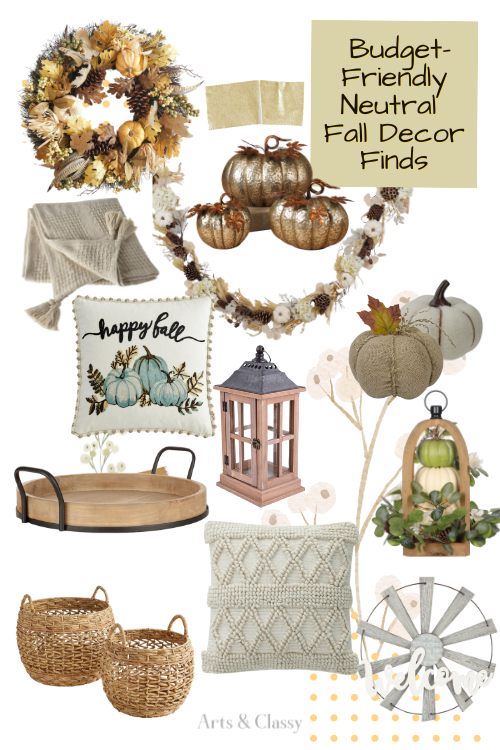Neutral Fall Decor Finds Guide