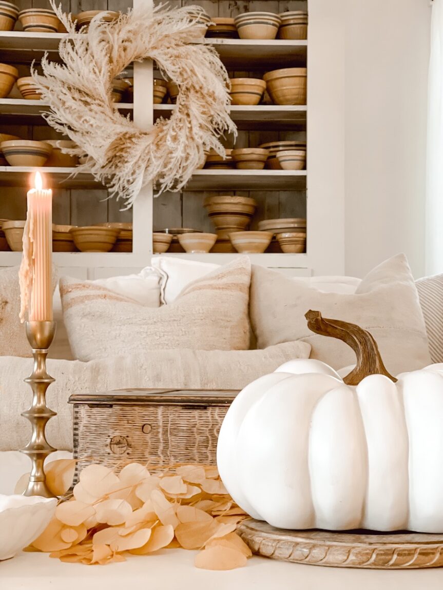 Use Earth Tones & Natural Materials for Neutral Fall Decor