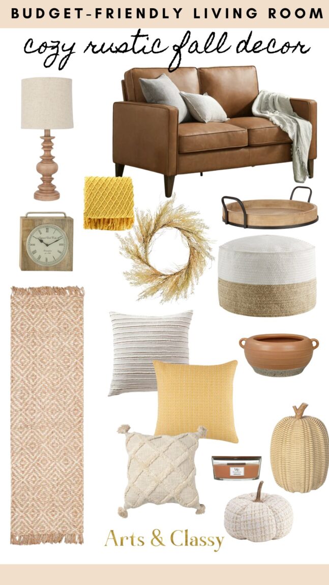 Budget-Friendly Fall Living Room Decor Ideas for a Cozy Look