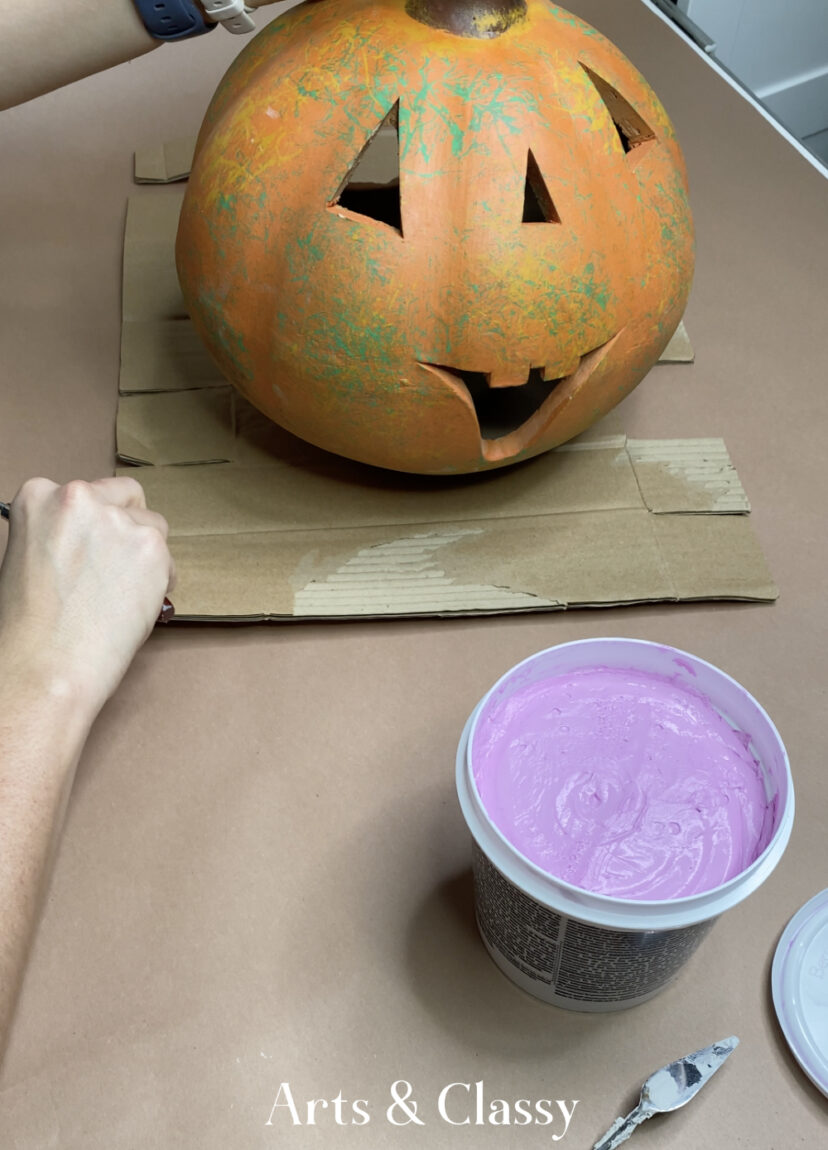 Terracotta Pottery Barn Pumpkin DIY Dupe Tutorial