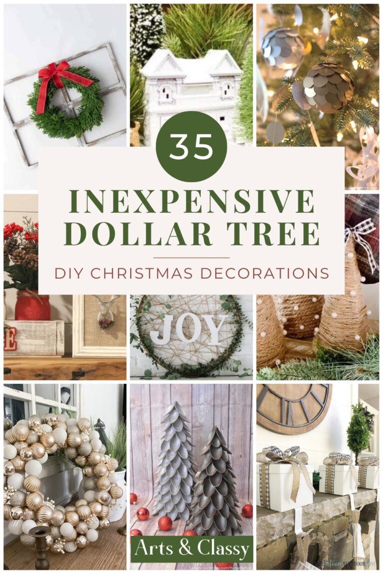 Dollar Tree is a great place to find affordable supplies for unique DIY Christmas decorations. With just a few hours of time, you can create these cute little ornaments in no time! Plus, they make great gifts for friends and family! These unique ornaments are the perfect way to add some DIY flair to your Christmas tree this year. The best part? They're all under $5 each!