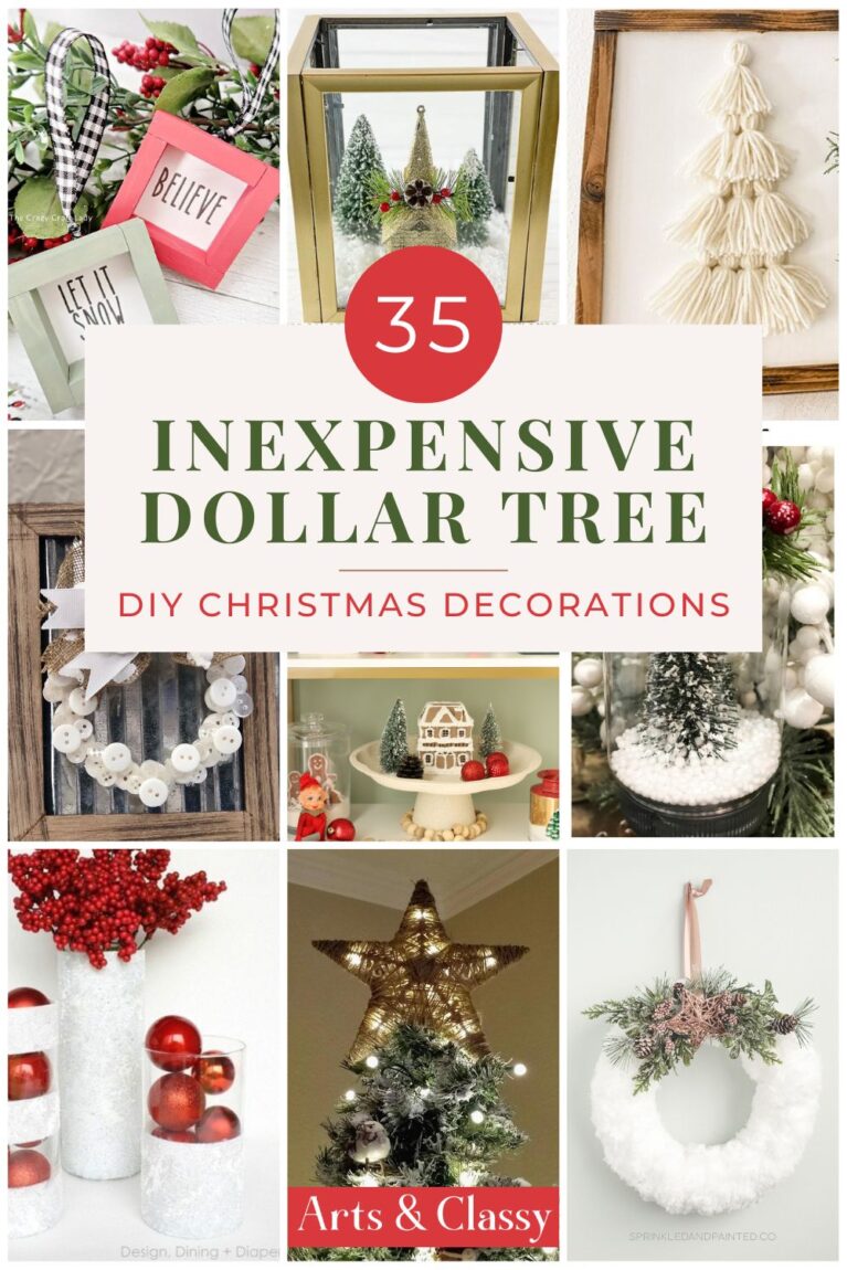 Christmas is coming and that means it's time to decorate! But who wants to spend a fortune on decorations? Not me! That's why I love finding cheap and easy DIY solutions. And this year, my go-to source for budget-friendly Christmas decor is the Dollar Tree. With just a few supplies from the dollar store, 2-3 hours of time you can create these cute little DIY craft ornaments in no time. Plus, they make great gifts for friends and family! These unique ornaments are the perfect way to add some DIY flair to your Christmas tree this year. The best part? They cost next to nothing! So head over to the Dollar Tree now and get started on your own batch of adorable DIY Christmas decorations.