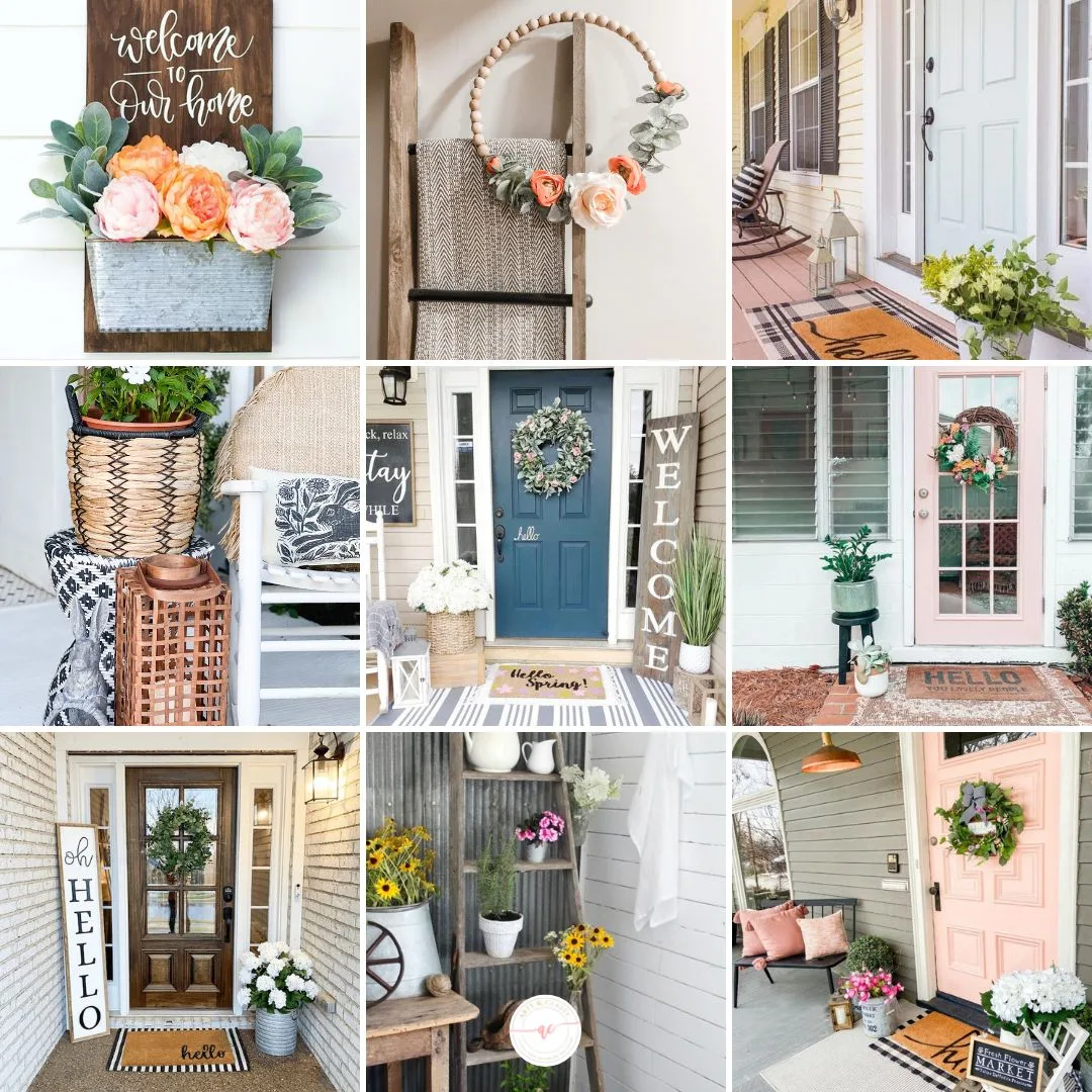 Do You Want a Fab Spring Refresh? 9 DIY Door Decor Projects Under Budget!