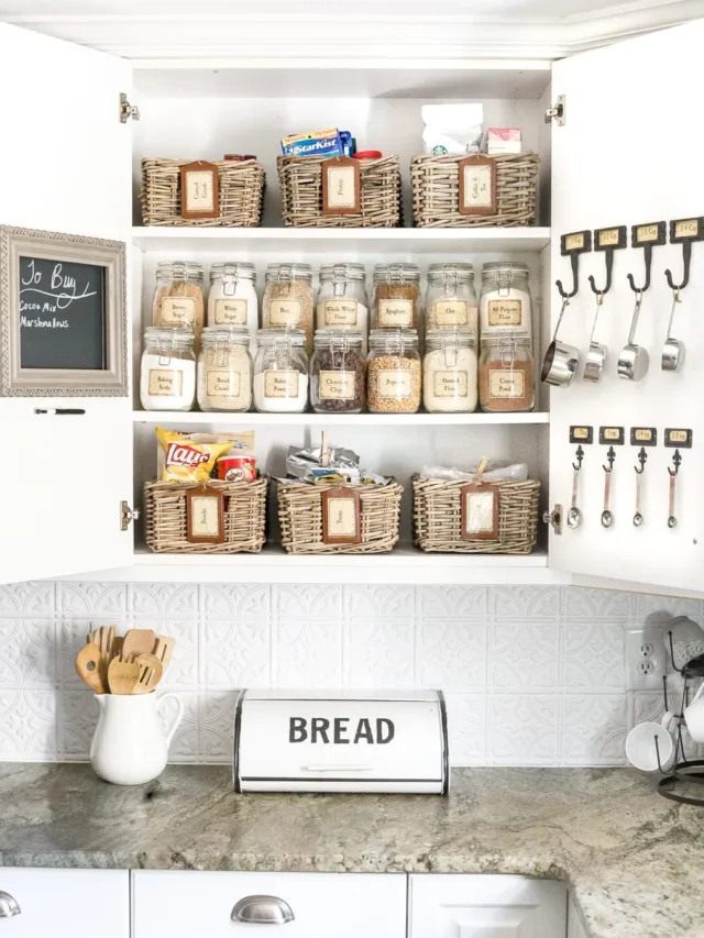 Small Pantry Organization Ideas – Love & Renovations