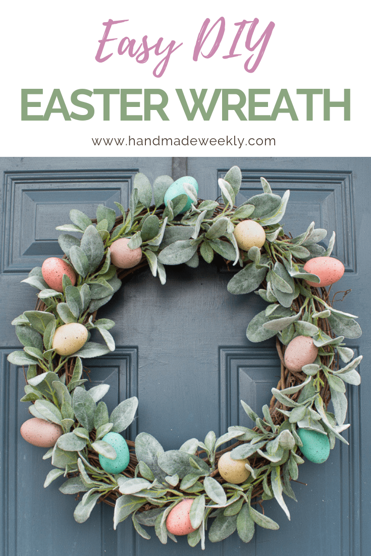 spring easter wreath