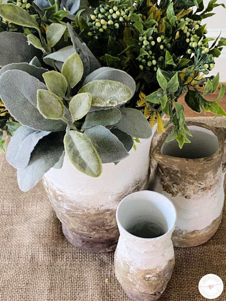 Learn How to Make an Affordable & Easy DIY Pottery Barn Dupe Vase