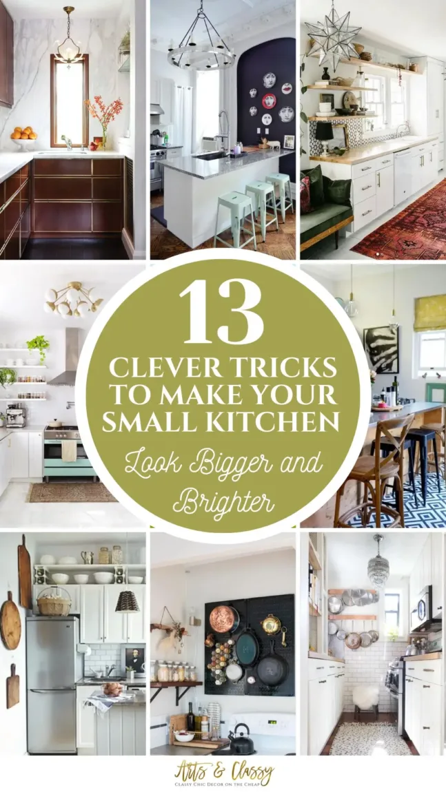 Make a Small Kitchen Layout Feel Bigger With Clever Design Tricks