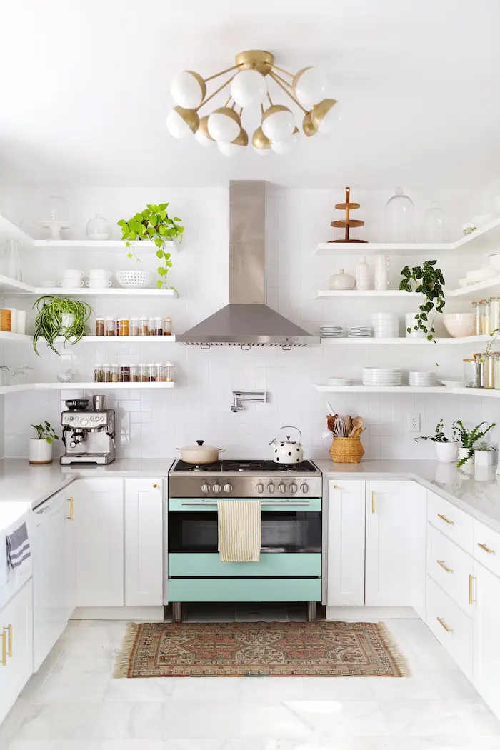 Make a Small Kitchen Layout Feel Bigger With Clever Design Tricks