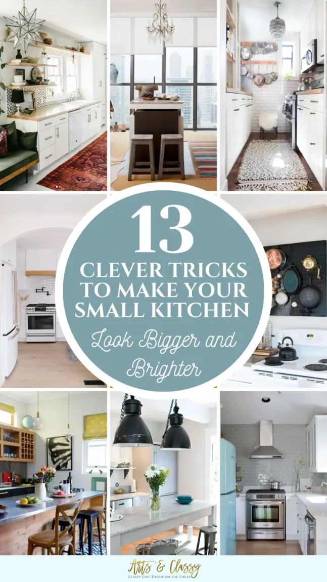 Make The Most Of Your Space In A Small Kitchen - The Glamorous Gleam %