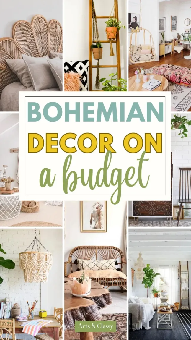 Add Bohemian Decor On A Budget To Your