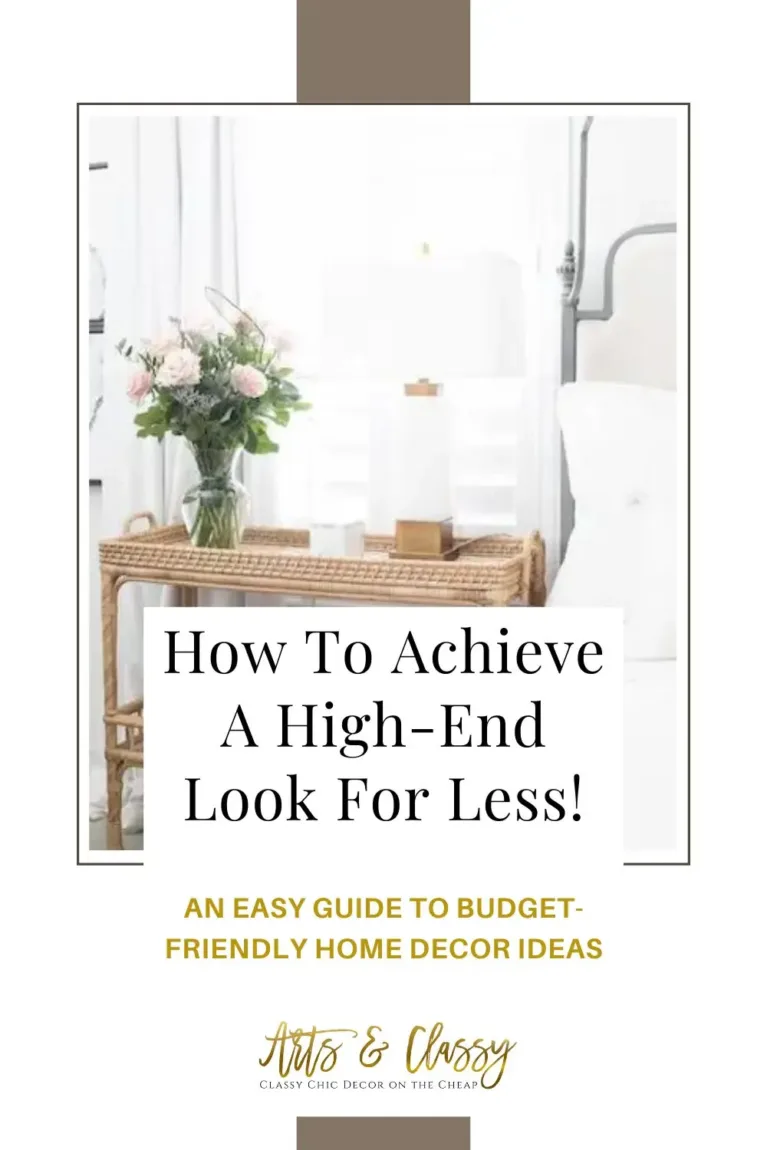 Looking for affordable home decor ideas that won't break the bank? Our latest blog post has got you covered! Discover how to achieve high-end looks for less with these budget-friendly tips and DIY projects. Get inspired and transform your living space today! #homedecorideas #budgetfriendlyhomedecor #DIYhomedecor #highendlooksforless