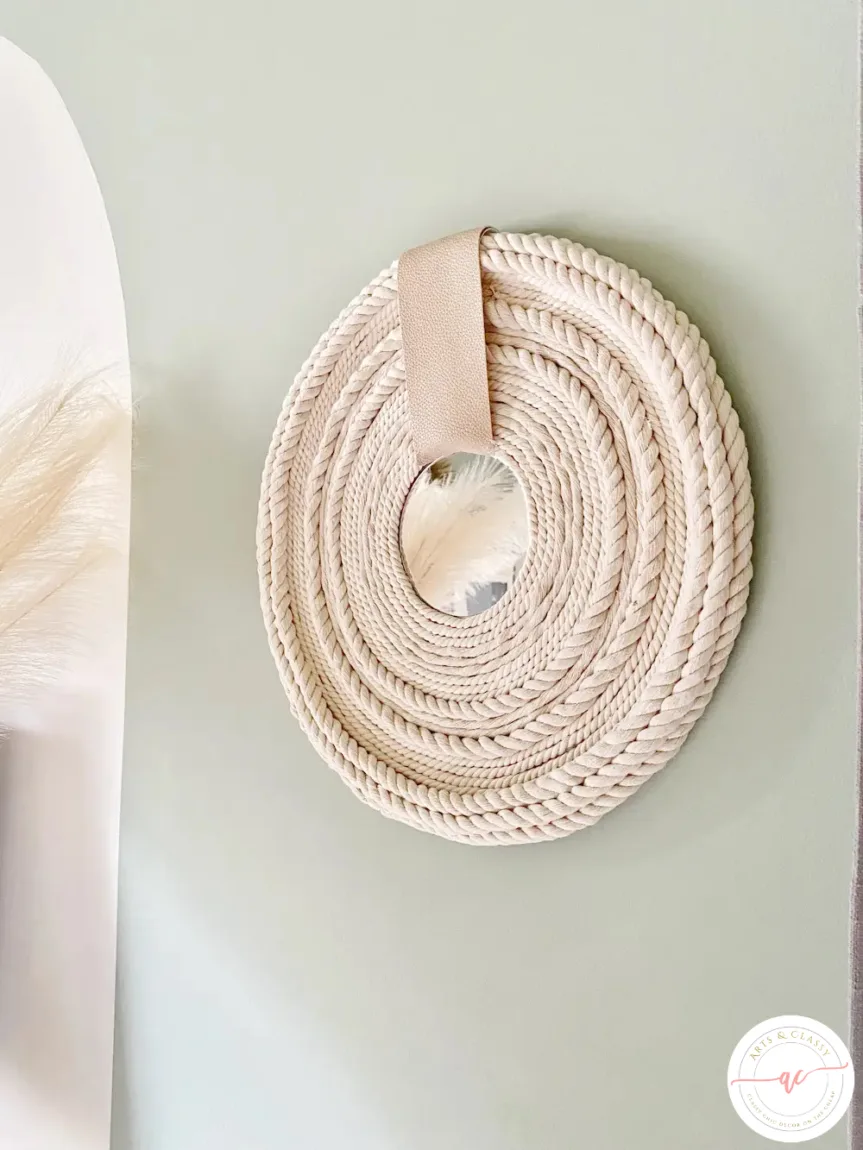 Are you looking to give your home a boho-inspired makeover without breaking the bank? Look no further than this dollar store mirror DIY! The After