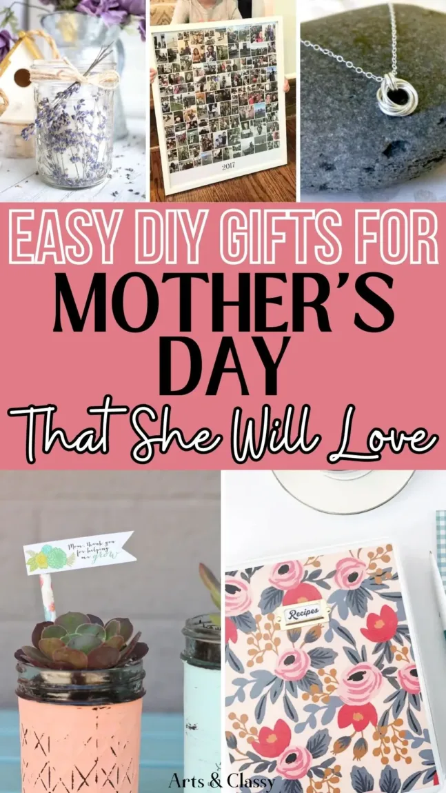 Here are some easy DIY Mother's Day gift ideas that are sure to make her smile from ear to ear. Mother's Day is the perfect occasion to celebrate the most important woman in our lives. 