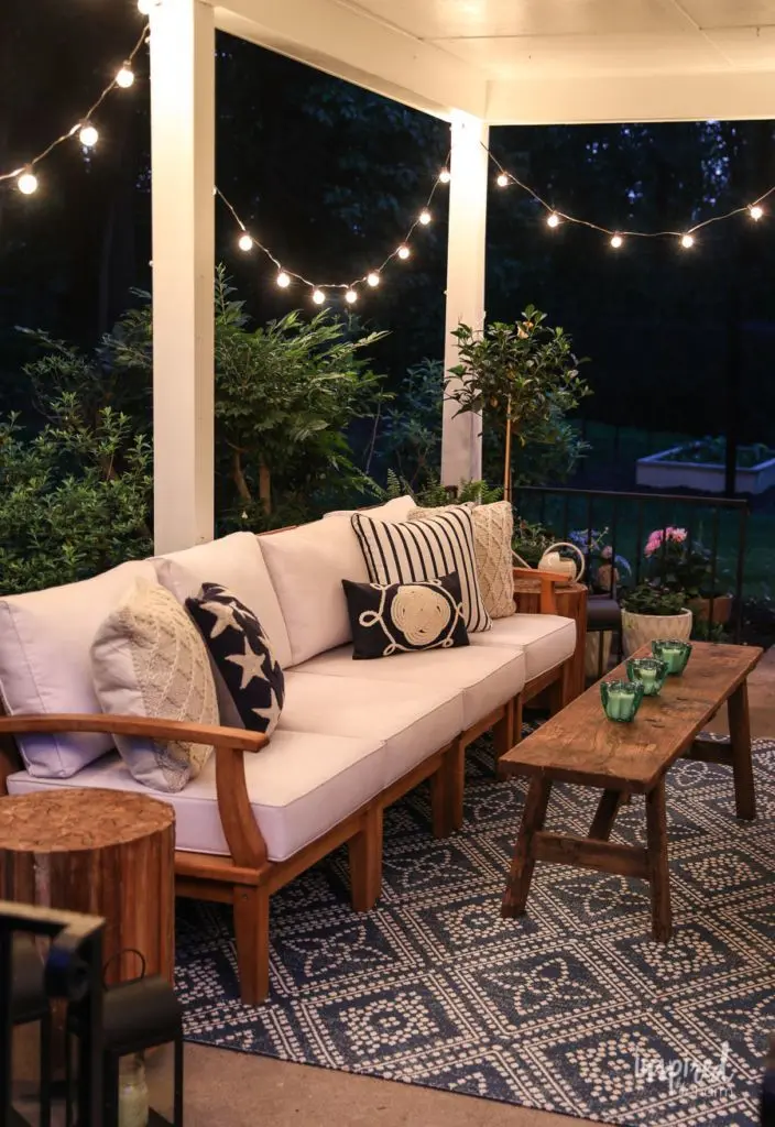 Looking for some DIY back porch ideas? Check out our latest blog post featuring 15 beautiful and budget-friendly projects that will transform your outdoor space into a relaxing retreat.