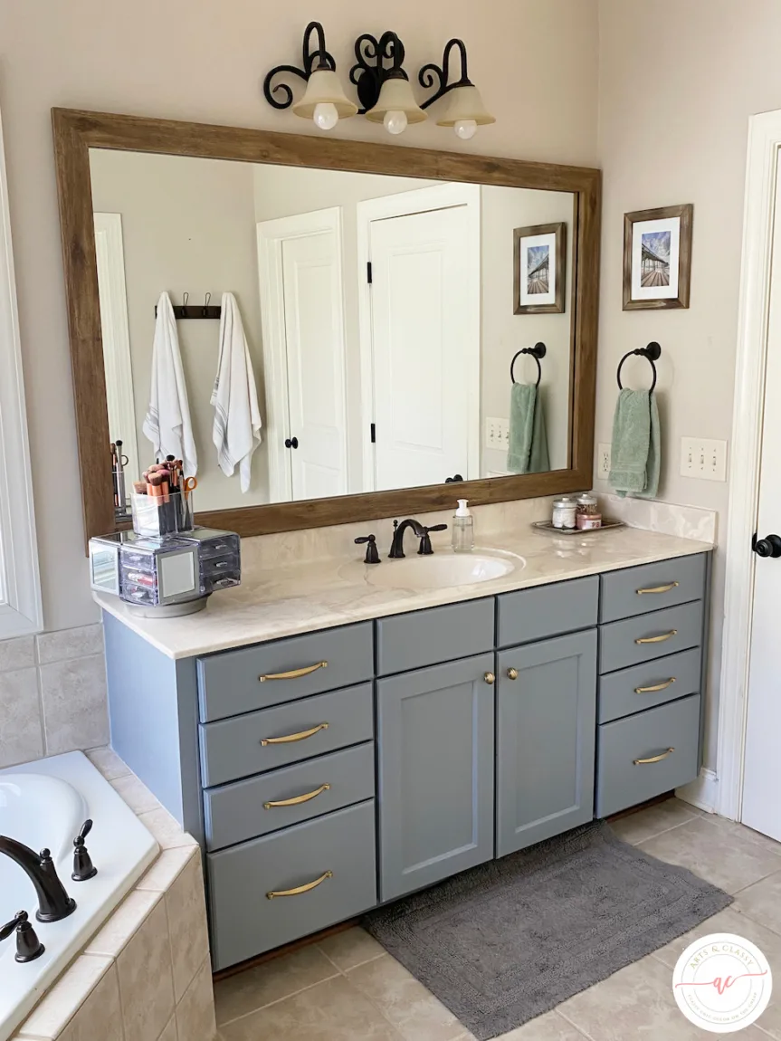The Life-Changing Dated Rustic Bathroom Makeover You Can't Miss – #Phase1