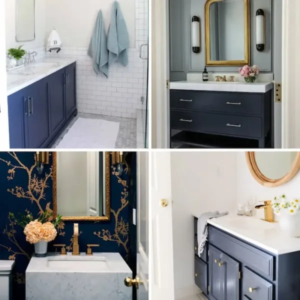 8 Essential Tips for Decorating a Navy Blue Bathroom on a Tight Budget