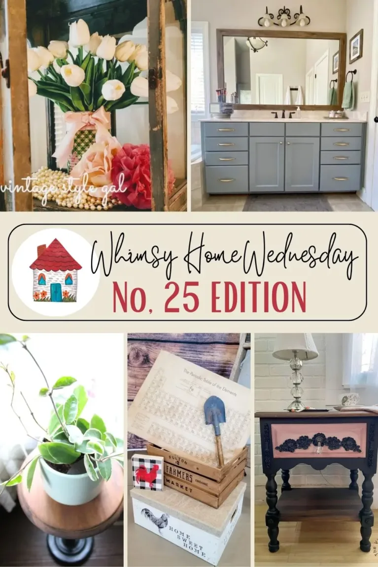 Whimsy Home Wednesday Linky Party No. 25 - Hosts