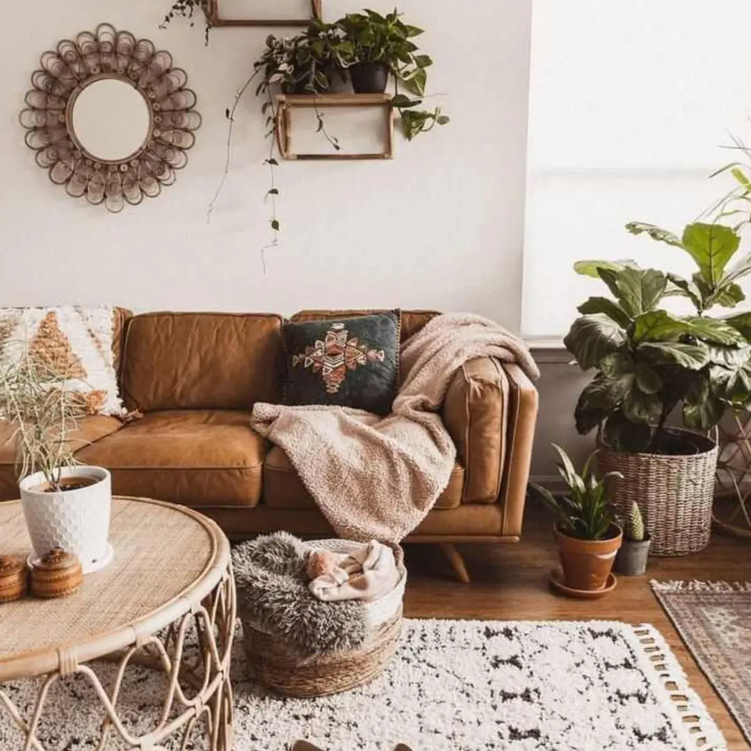 21 Boho Modern Living Room Ideas To