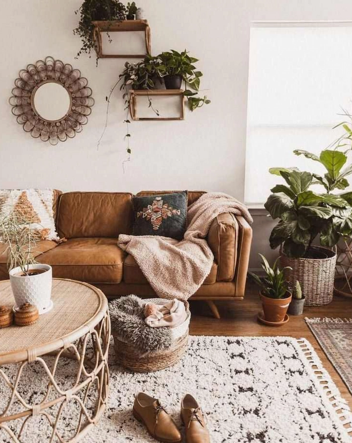 21 Boho Modern Living Room Ideas To