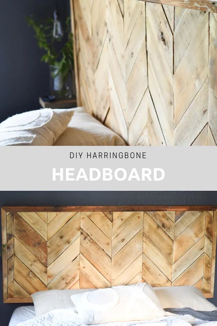 Upcycle with Style - Easy Beginner DIY Pallet Projects for Home Decor - Pallet Headboard
