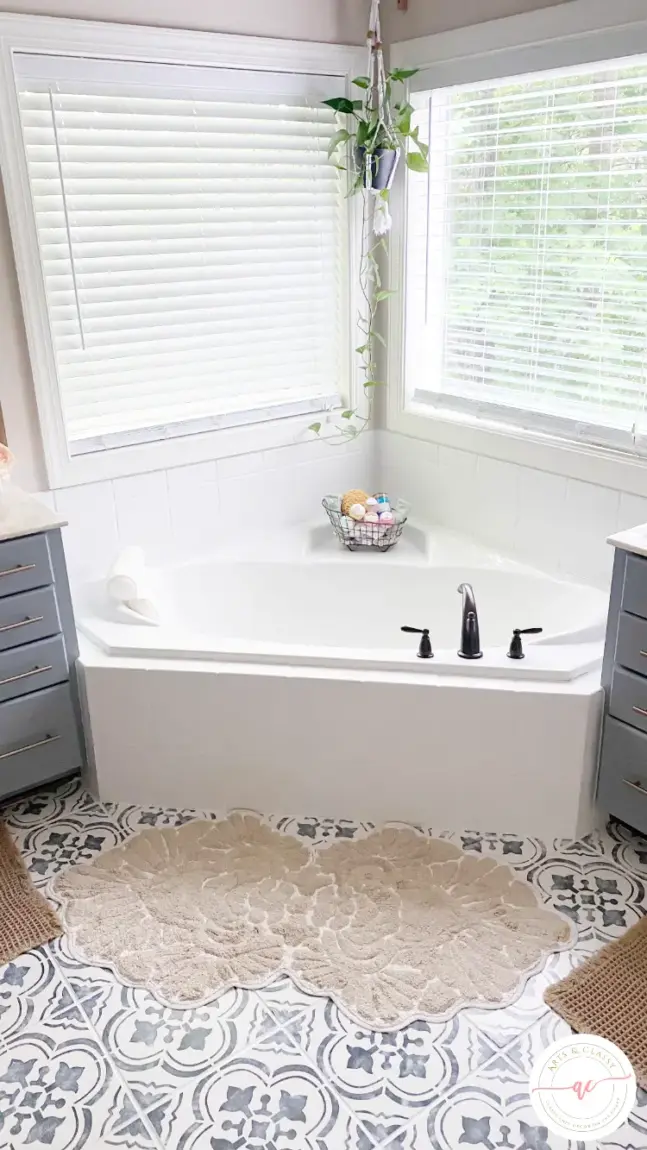 Transform your bathroom with a budget-friendly DIY project. Learn how to paint your bathroom tile floors for a fresh look.
