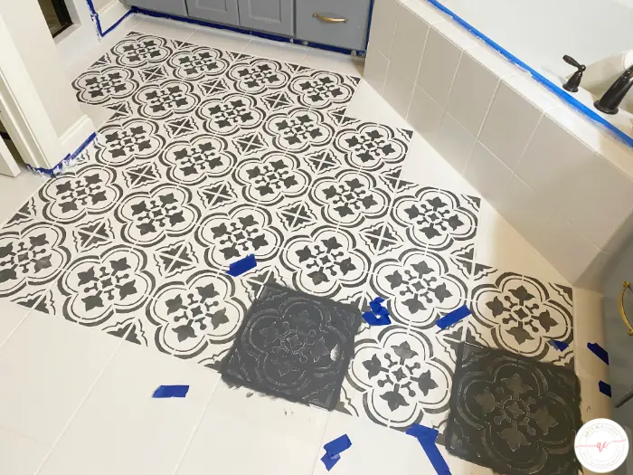 Upgrade your bathroom flooring on a budget by painting your tiles. Discover affordable and stylish bathroom floor tile options.

