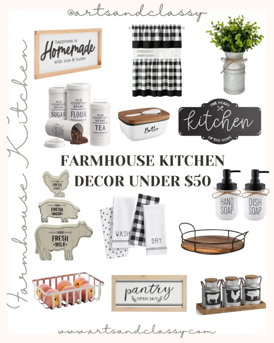 11 Essential Elements of Farmhouse Kitchen Decor – Arts and Classy