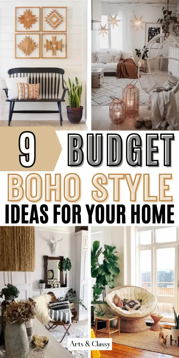 Boho Style For Home On A Budget? Here's How To Do It Chic – Arts and Classy