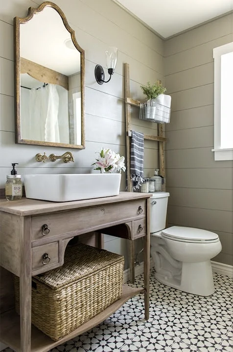 Upgrade Your Powder Room Bathroom Vanity	