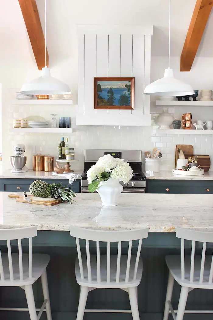 How To Create A Modern Farmhouse Kitchen - Cottonwood and Co
